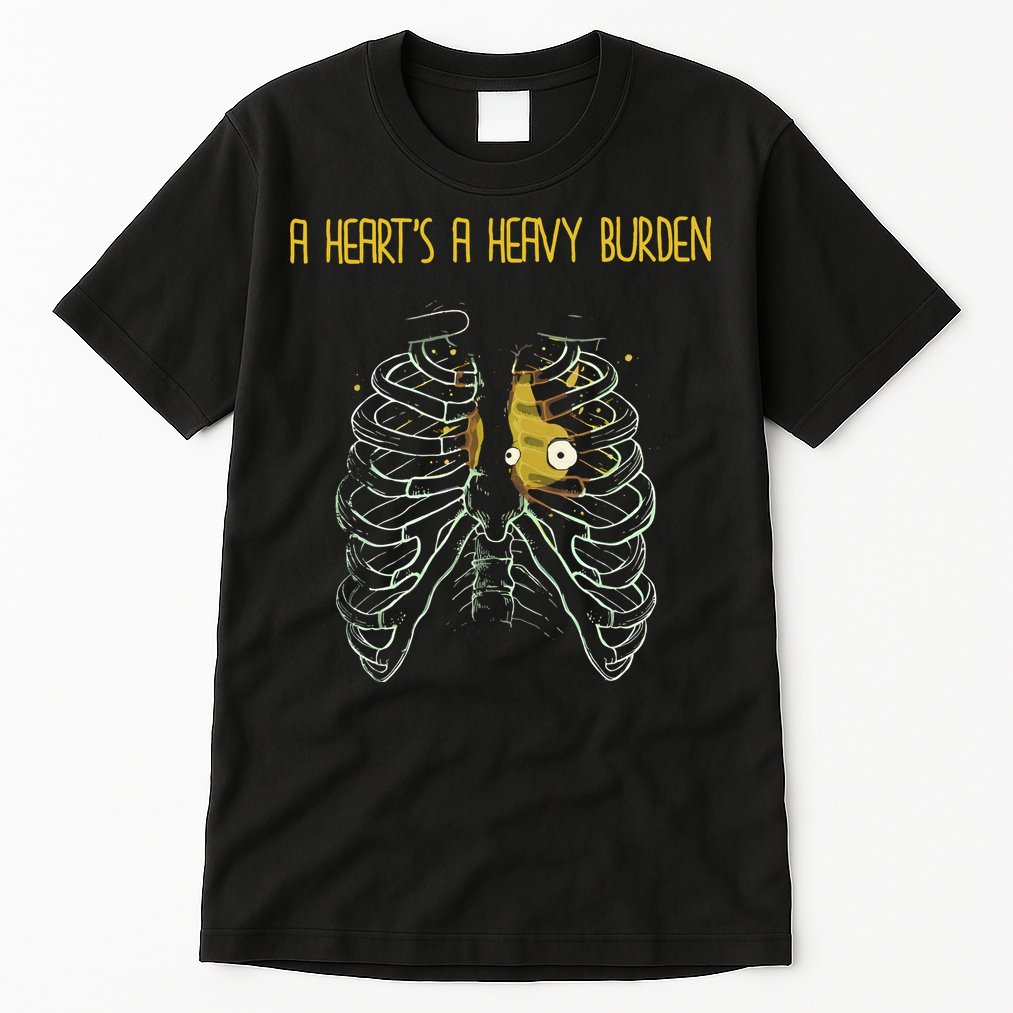 A HeartS A Heavy Burden Howls Castle Tall T-Shirt