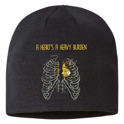 A HeartS A Heavy Burden Howls Castle Sustainable Beanie