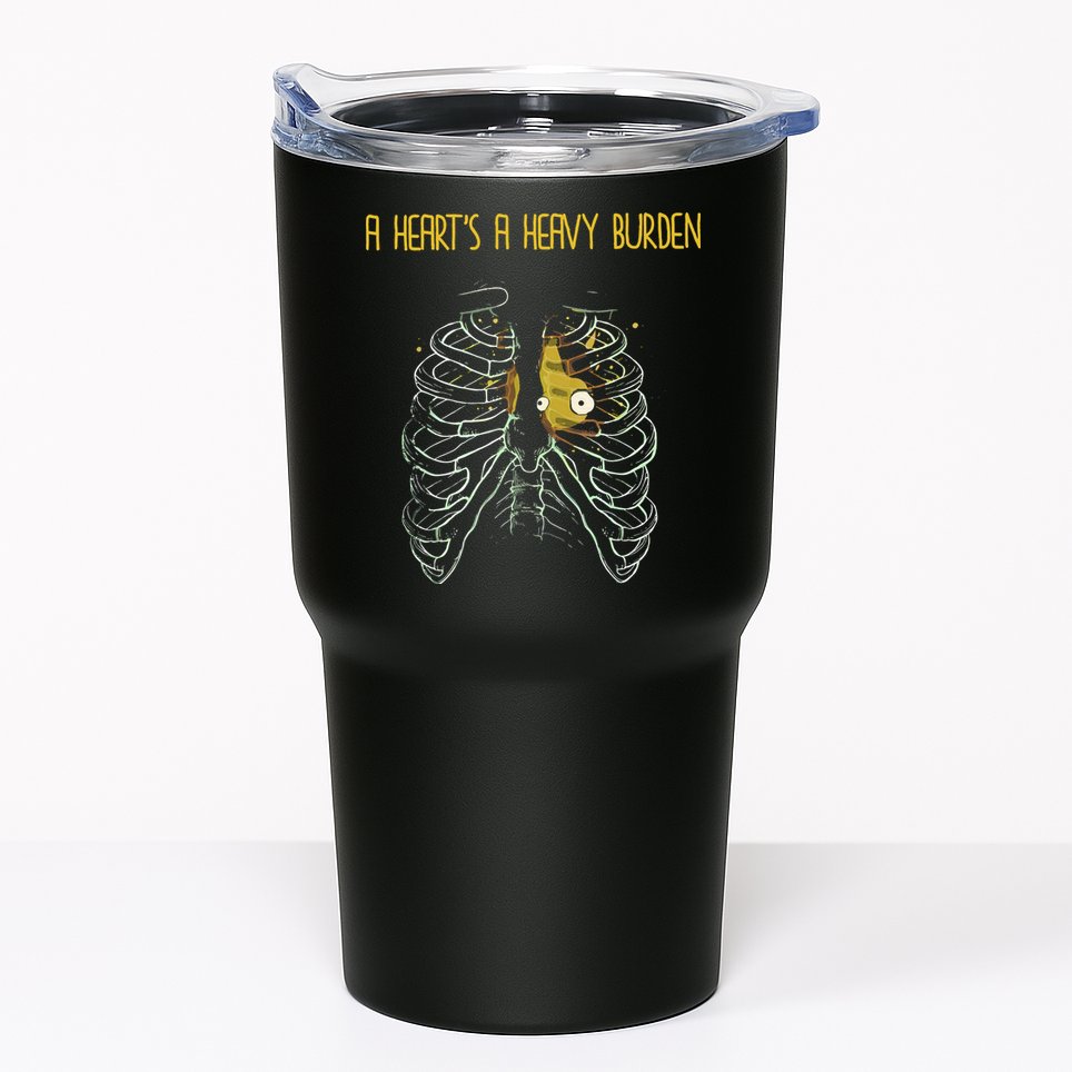 A HeartS A Heavy Burden Howls Castle Tumbler