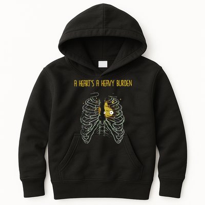 A HeartS A Heavy Burden Howls Castle Kids Hoodie