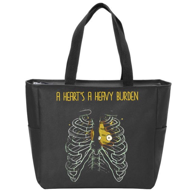 A HeartS A Heavy Burden Howls Castle Zip Tote Bag