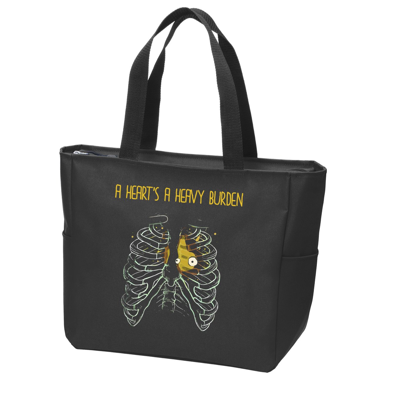 A HeartS A Heavy Burden Howls Castle Zip Tote Bag