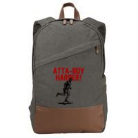 Attaboy Harper Cotton Canvas Backpack