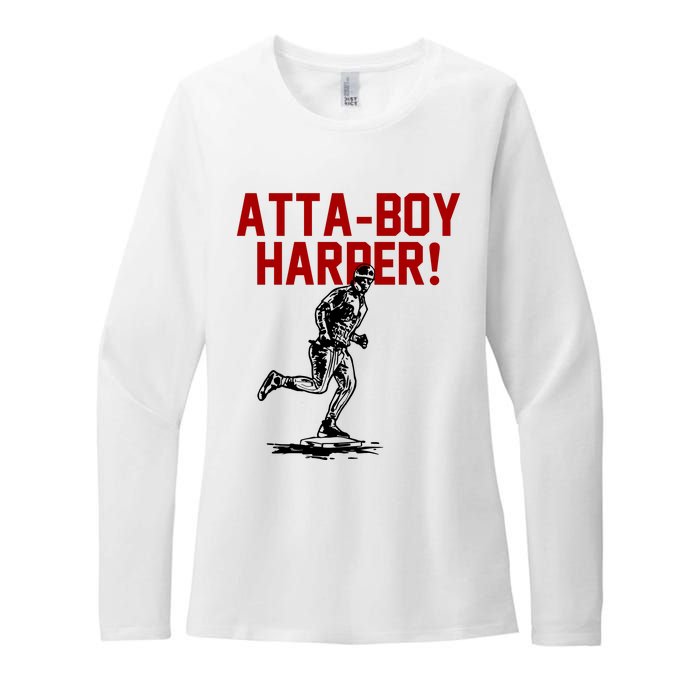 Attaboy Harper Womens CVC Long Sleeve Shirt