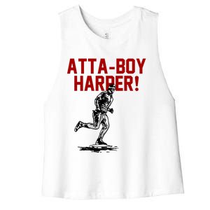 Attaboy Harper Women's Racerback Cropped Tank