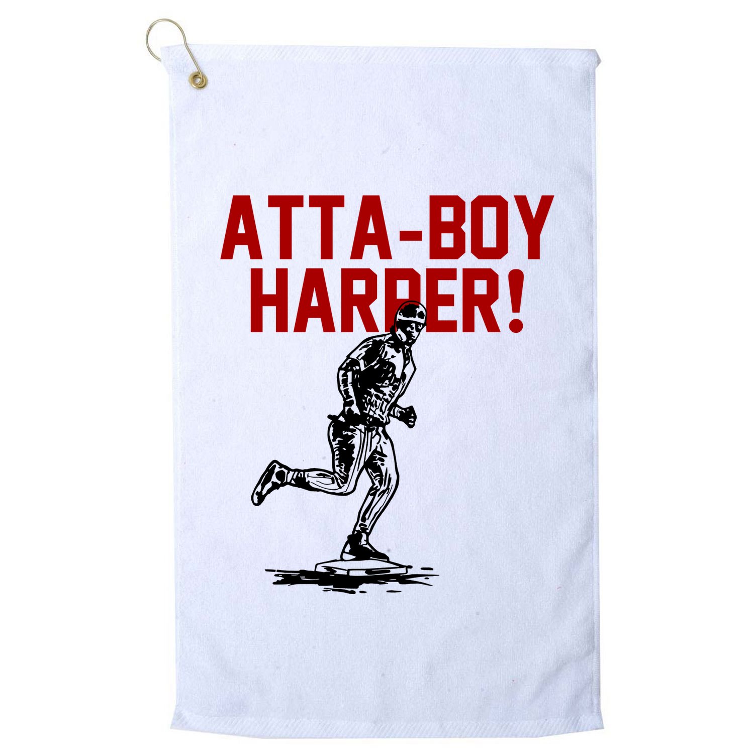 Attaboy Harper Golf Towel