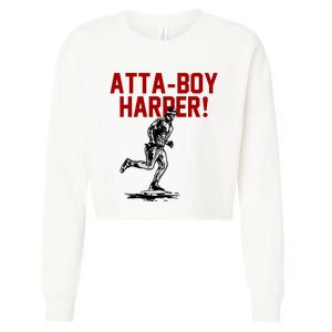 Attaboy Harper Cropped Pullover Crew