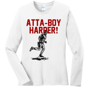 Attaboy Harper Ladies Long Sleeve Shirt