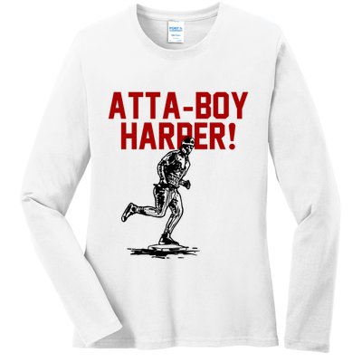 Attaboy Harper Ladies Long Sleeve Shirt