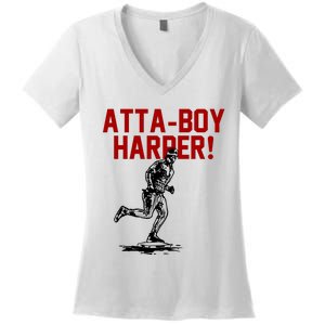 Attaboy Harper Women's V-Neck T-Shirt