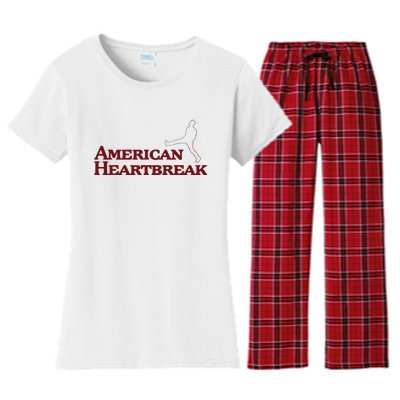 American Heartbreak Women's Flannel Pajama Set