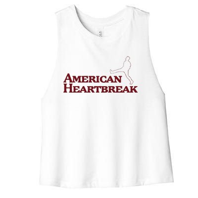 American Heartbreak Women's Racerback Cropped Tank