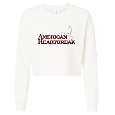 American Heartbreak Cropped Pullover Crew