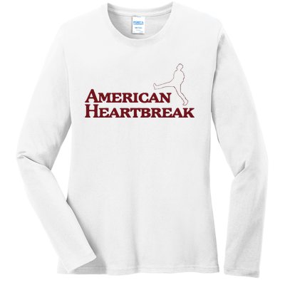 American Heartbreak Ladies Long Sleeve Shirt