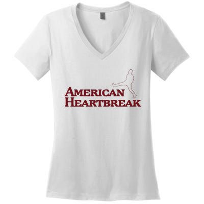 American Heartbreak Women's V-Neck T-Shirt