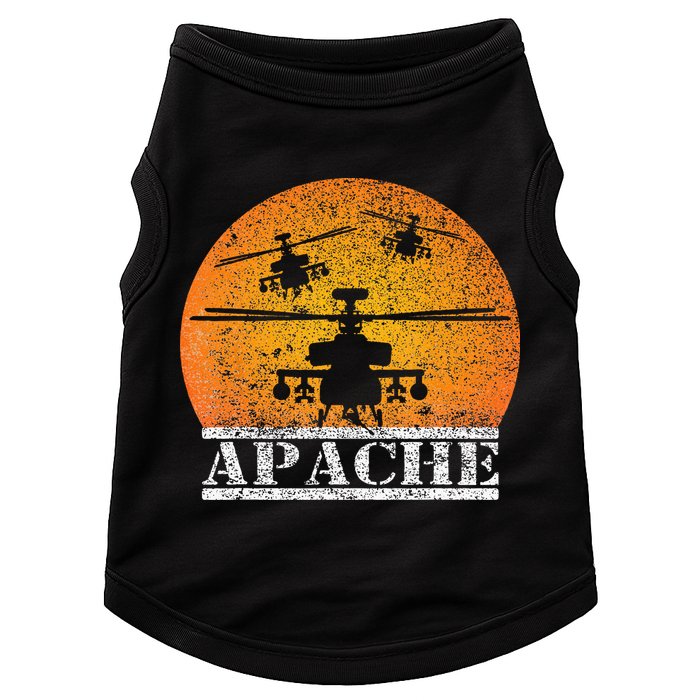 Apache Helicopter AH64 Attack Helicopters Pilot Sunset Doggie Tank