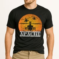 Apache Helicopter AH64 Attack Helicopters Pilot Sunset Performance Shirt