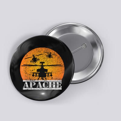 Apache Helicopter AH64 Attack Helicopters Pilot Sunset Button