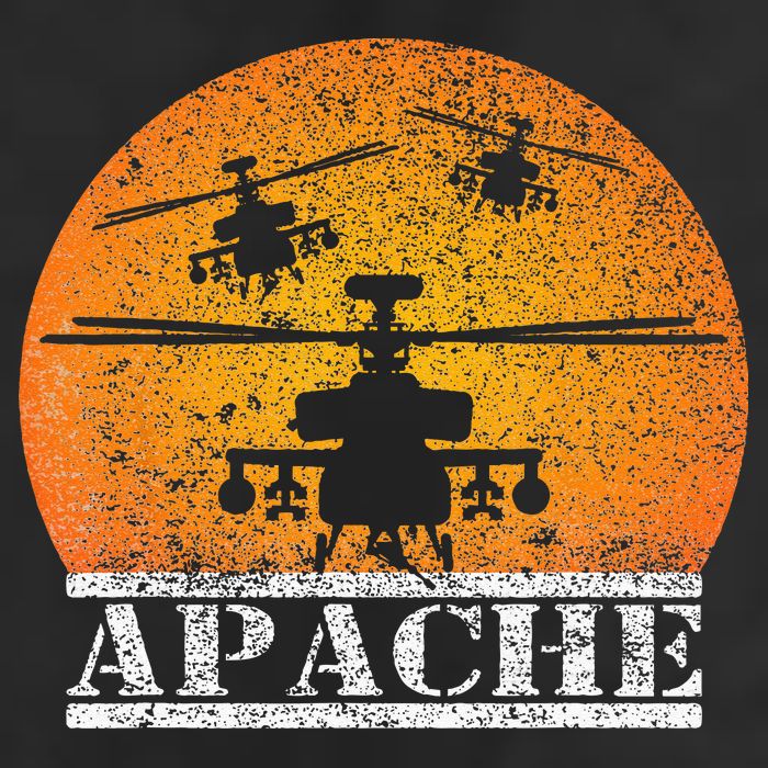 Apache Helicopter AH64 Attack Helicopters Pilot Sunset Hat