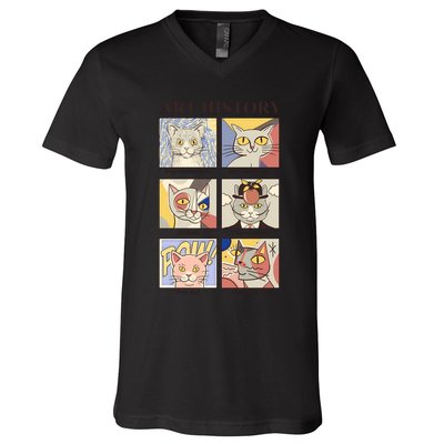 Art History V-Neck T-Shirt