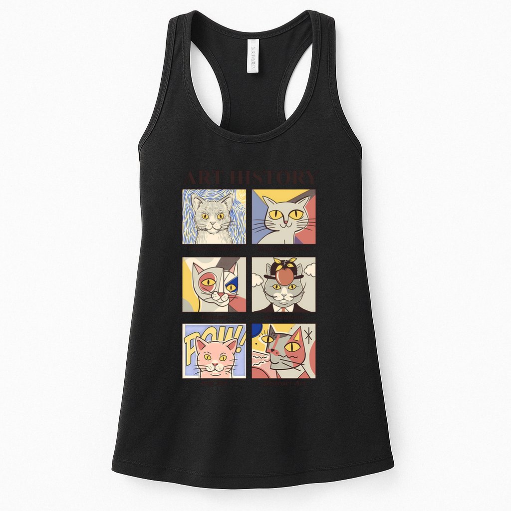 Art History Womens Tank Top