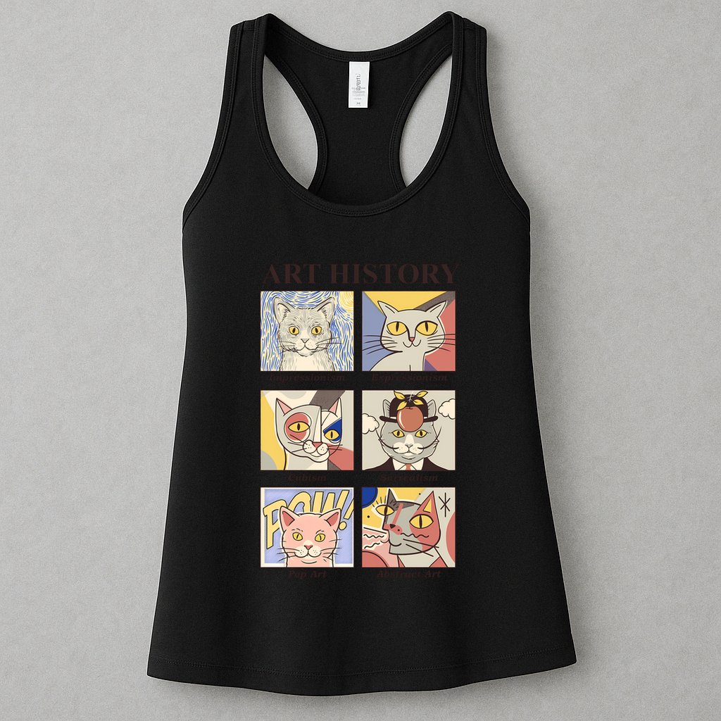 Art History Womens Tank Top