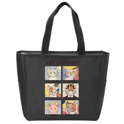 Art History Zip Tote Bag