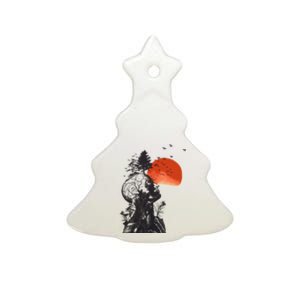 AlanS Hangover Ceramic Tree Ornament