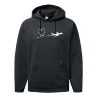 Airplane Hear Performance Fleece Hoodie