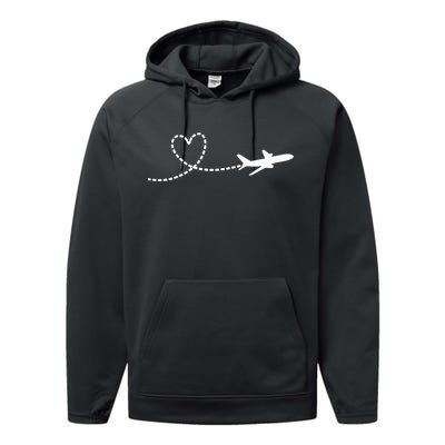 Airplane Hear Performance Fleece Hoodie