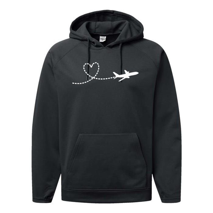 Airplane Hear Performance Fleece Hoodie