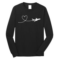 Airplane Hear Long Sleeve Shirt