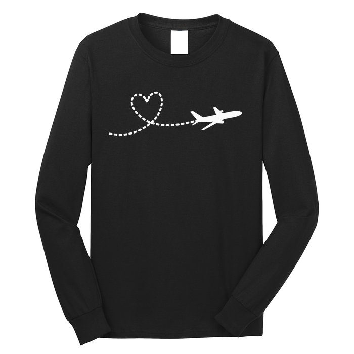 Airplane Hear Long Sleeve Shirt