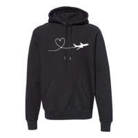 Airplane Hear Premium Hoodie