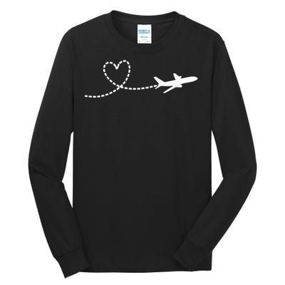 Airplane Hear Tall Long Sleeve T-Shirt