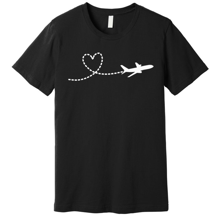 Airplane Hear Premium T-Shirt