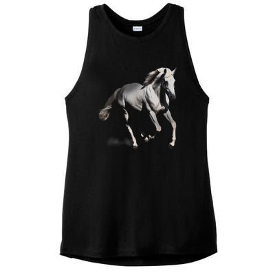 Arabian Horse Ladies PosiCharge Tri-Blend Wicking Tank