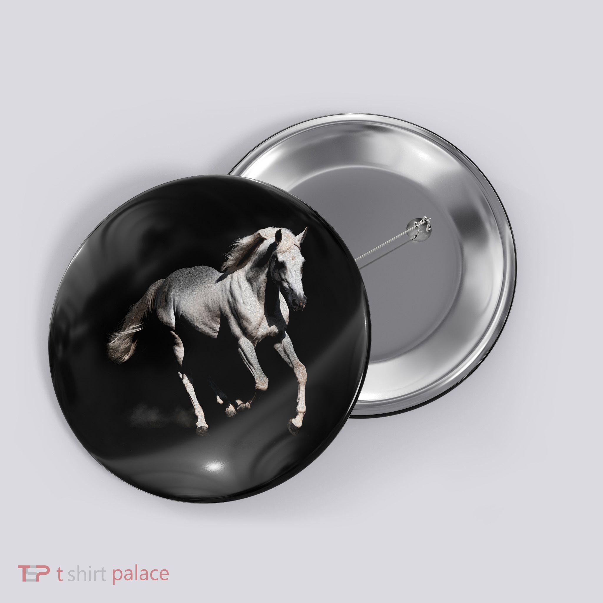 Arabian Horse Button