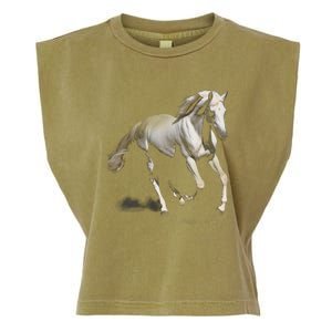 Arabian Horse Garment-Dyed Women's Muscle Tee