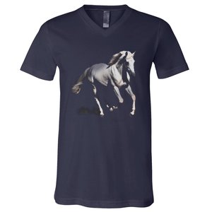 Arabian Horse V-Neck T-Shirt