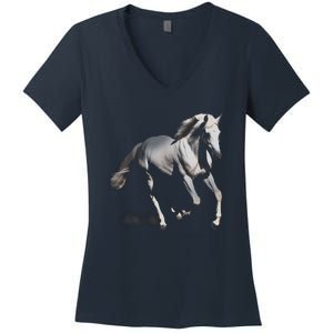 Arabian Horse Women's V-Neck T-Shirt