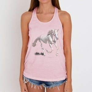 Arabian Horse Women's Knotted Racerback Tank