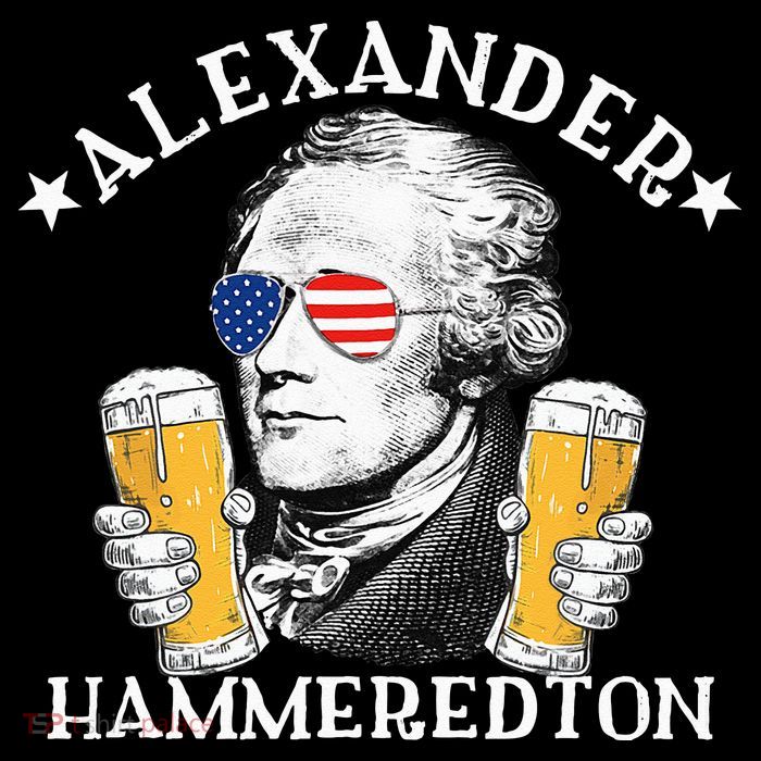 Alexander Hammeredton Alexander Hamilton Beer Drinking Party Impact Tech Backpack
