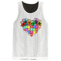 Autism Heart Autism Awareness Month Advocate Mesh Reversible Basketball Jersey Tank