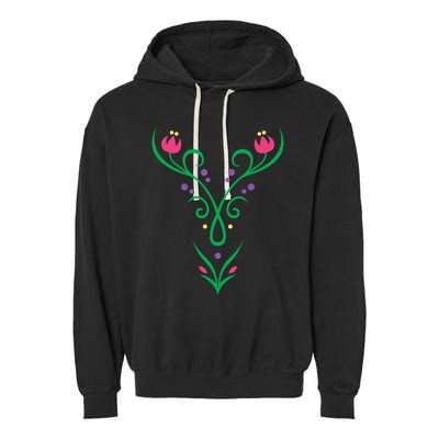 Adventurous Heroine Garment-Dyed Fleece Hoodie
