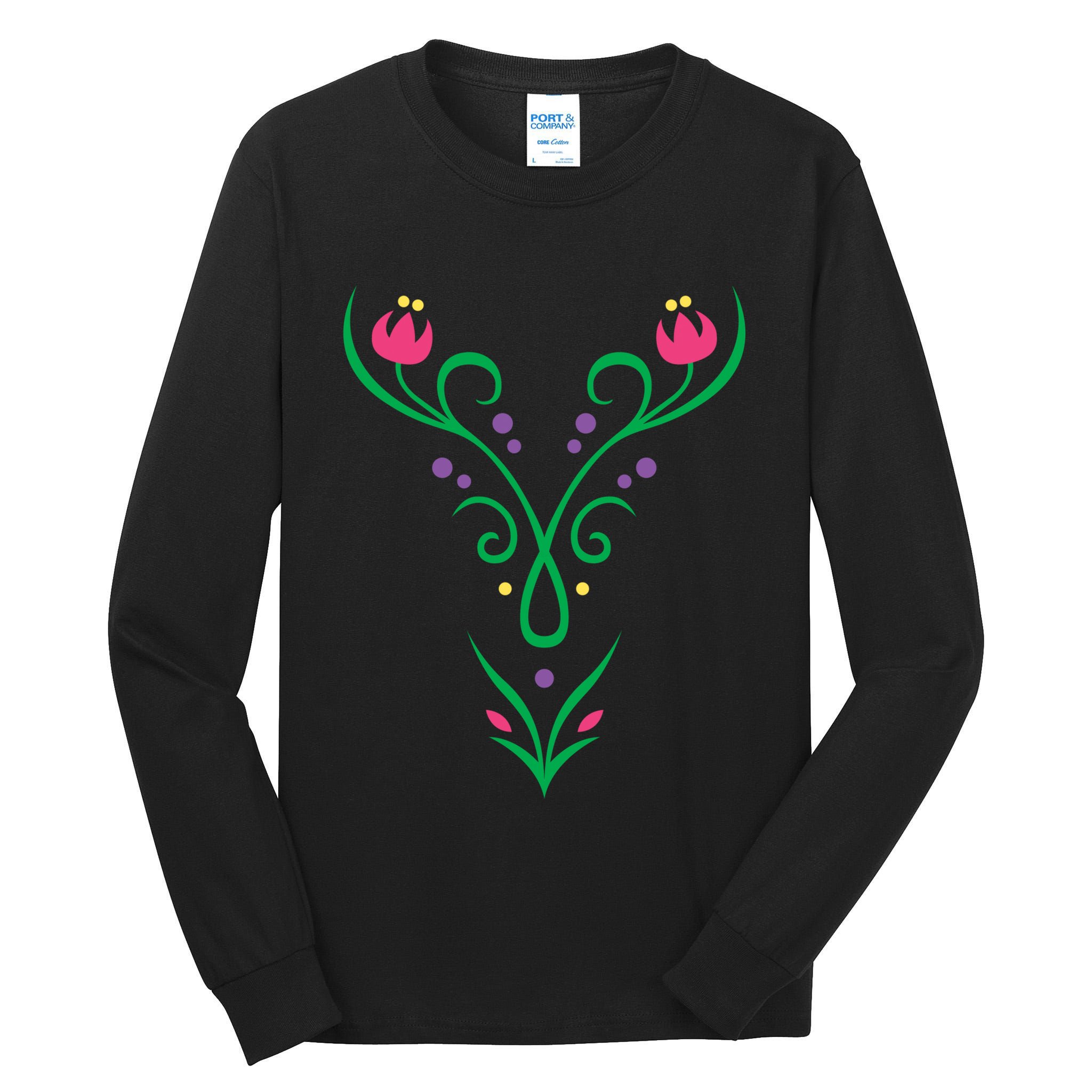 Adventurous Heroine Tall Long Sleeve T-Shirt