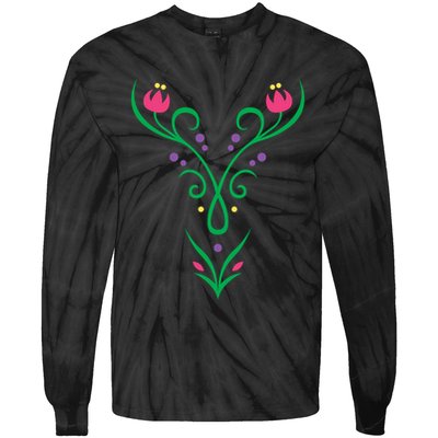 Adventurous Heroine Tie-Dye Long Sleeve Shirt