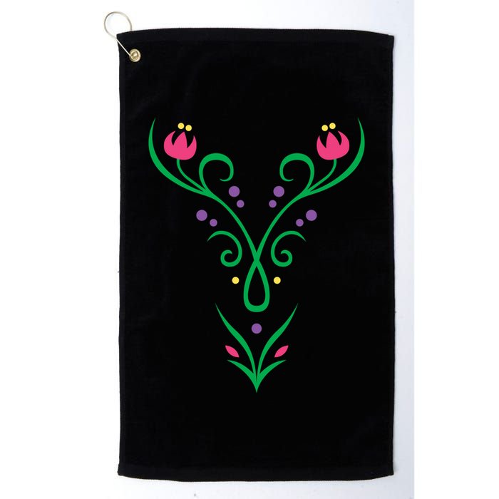Adventurous Heroine Golf Towel
