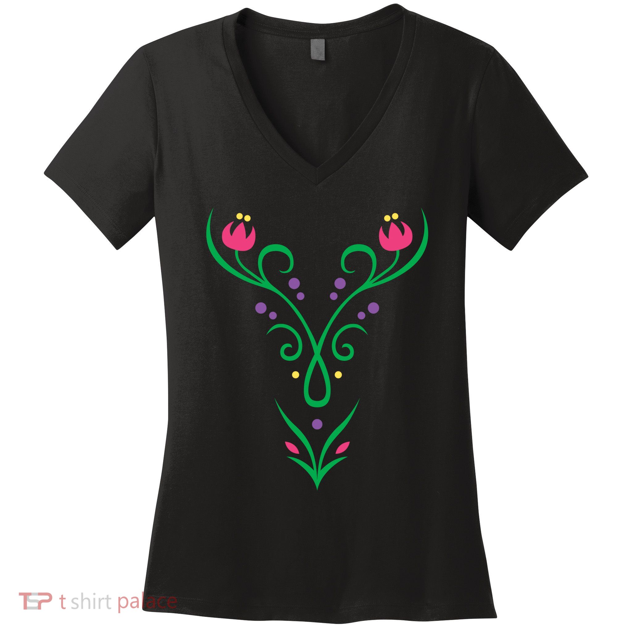 Adventurous Heroine Women's V-Neck T-Shirt
