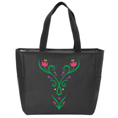 Adventurous Heroine Zip Tote Bag
